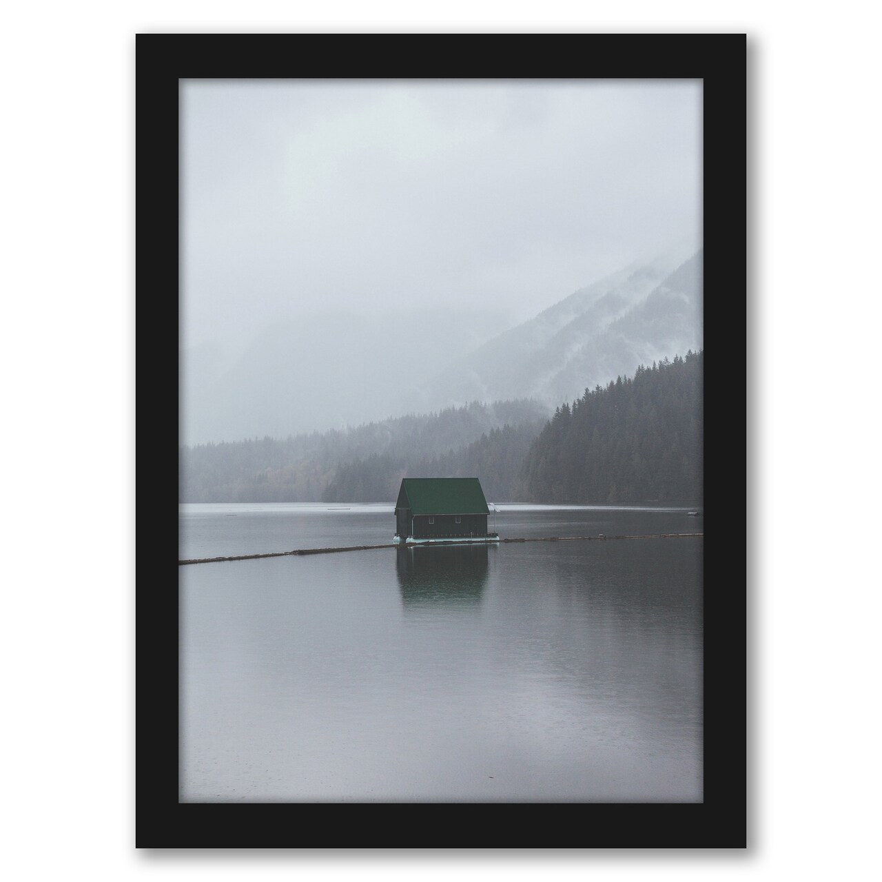 Capilano Lake Vancouver by Luke Gram Frame  - Americanflat